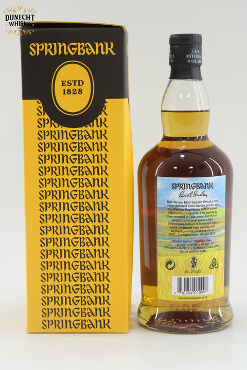 Springbank 10 Year Old Local Barley 2025