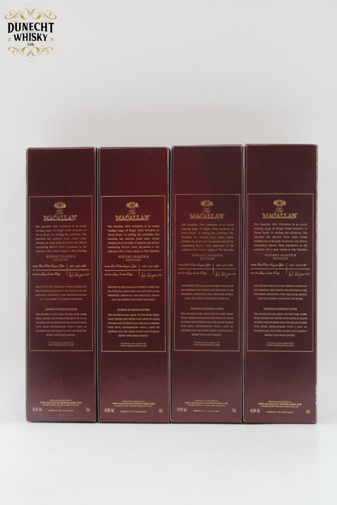 Macallan - Whisky Maker's Edition - Nick Veasey Classic Travel - 4 x 70cl