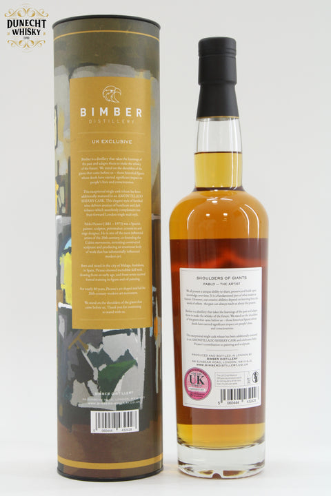 Bimber - Amontillado Sherry Cask (Single Cask #521/33) Shoulders of Giants (Pablo - The Artist)