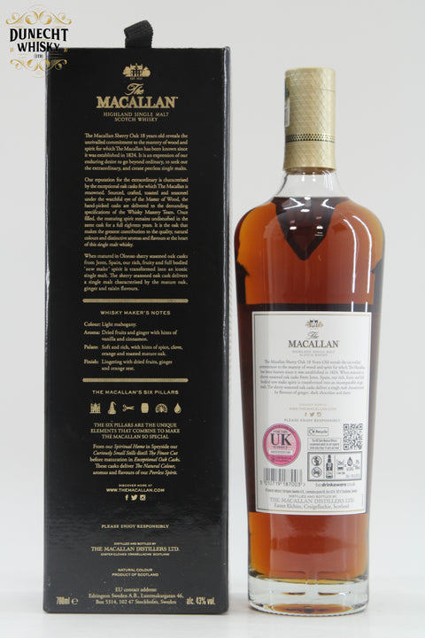 Macallan - 18 Years Old Sherry Oak - 2022 Release