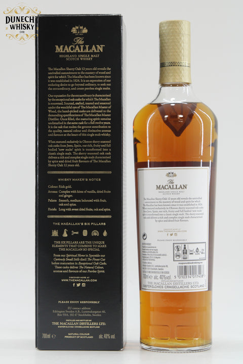 Macallan - 12 Years Old - Sherry Oak Cask