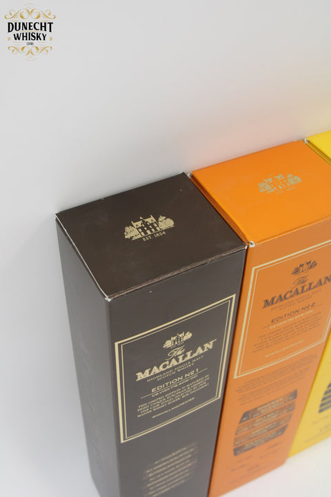 Macallan - Edition 1,2,3,4,5 & 6