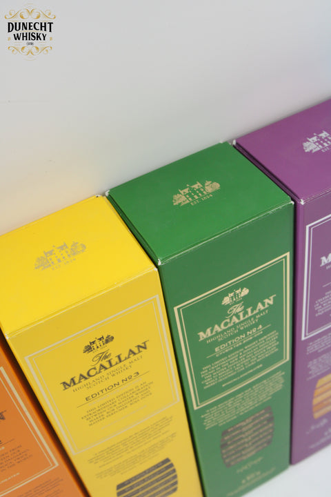 Macallan - Edition 1,2,3,4,5 & 6