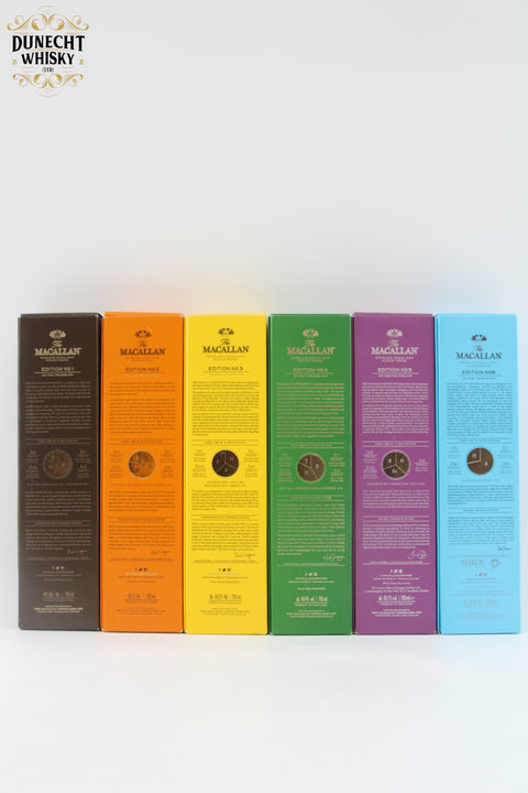 Macallan - Edition 1,2,3,4,5 & 6