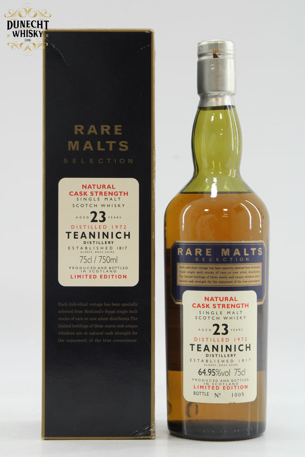 Teaninich - 23 Years Old - Rare Malts 1972 - 64.95% / 75cl