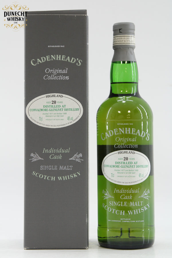 Convalmore-Glenlivet - 20 Years Old 1977 - Cadenhead's Authentic Collection