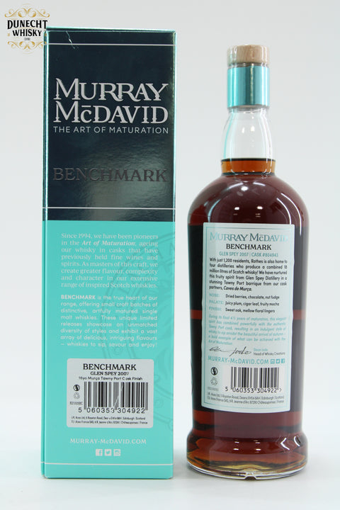 Glen Spey - 16 Years Old - 2007 Murray McDavid Benchmark