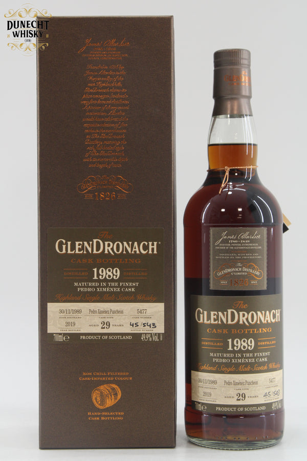 Glendronach - 29 Year Old (1989) Single Cask #5477