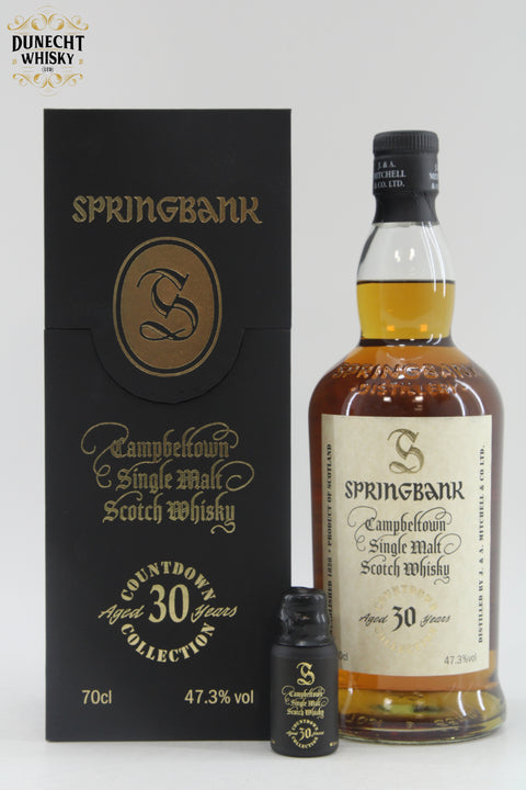 Springbank 30 Year Old 2025 - Countdown Collection & Sample