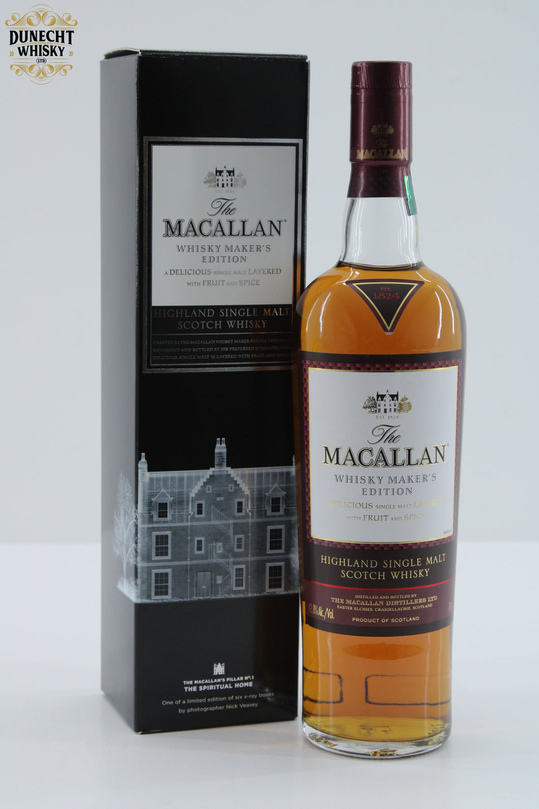 Macallan Whisky Maker's Edition Spiritual Home / Nick Veasey Six Pillars
