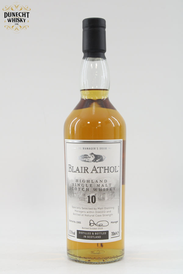 Blair Athol - 10 Years Old - Manager's Dram 2019
