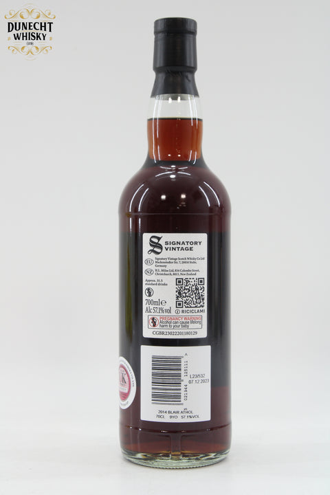 Blair Athol - 9 Year Old (2014) 100 Proof Edition #3 (Signatory Vintage)