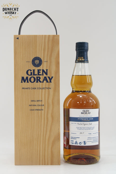 Glen Moray - 2015 (Private Cask Collection) Peated Cognac Cask