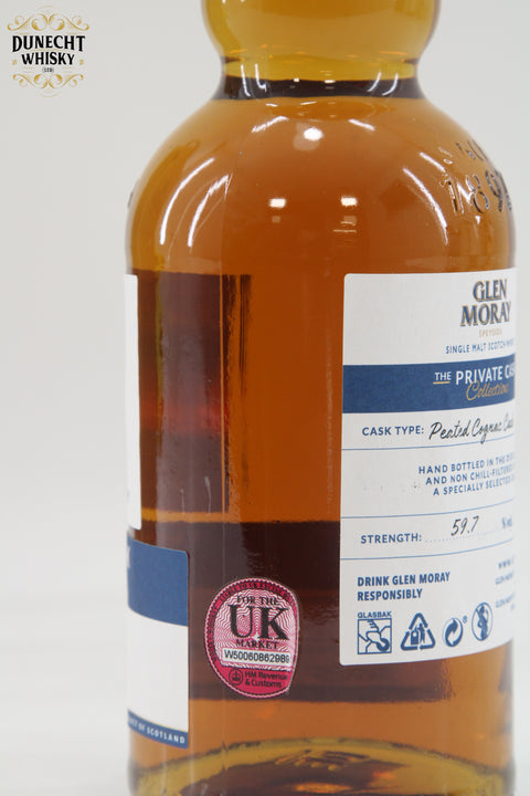 Glen Moray - 2015 (Private Cask Collection) Peated Cognac Cask